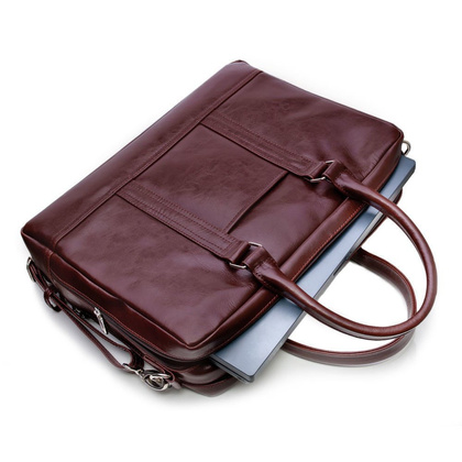 Torba skórzana na laptop 15.6" KEMER SOLIER Aberdeen - min. zamówienie 20 / 50 / 100 szt.