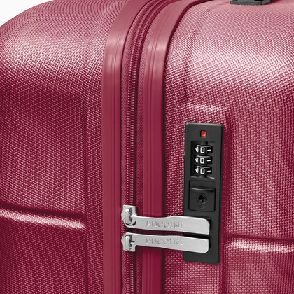 Duża walizka PUCCINI CAIRO ABS030A 3B Bordowa