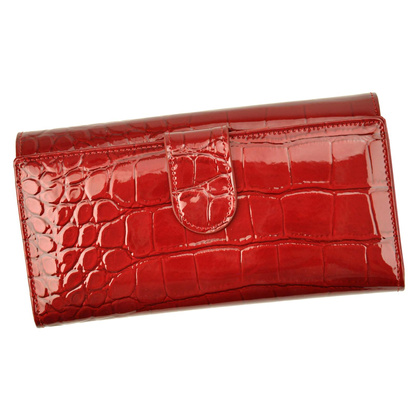 Portfel damski skórzany PELLUCCI BC-121 Czerwony