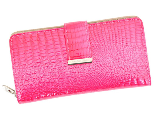 Portfel damski skórzany PELLUCCI 5280-2 wiśniowy