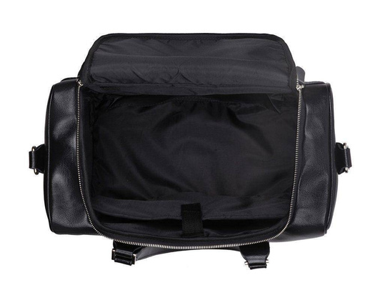 Skórzana torba weekendowa Dratford SL27 czarna - min. zamówienie 20 / 50 / 100 szt.