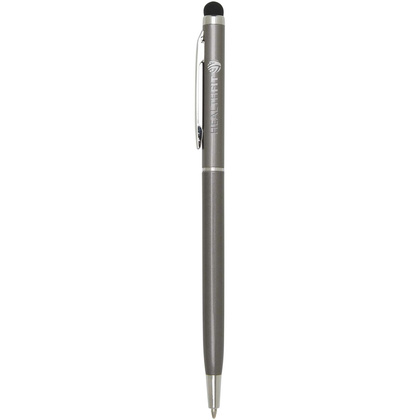 Ore aluminium ballpoint pen with stylus (blue ink)