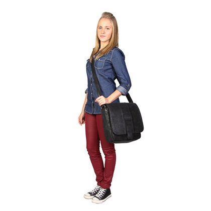 DUŻA TORBA NA RAMIĘ KEMER VOOC URBAN RDW8 brąz