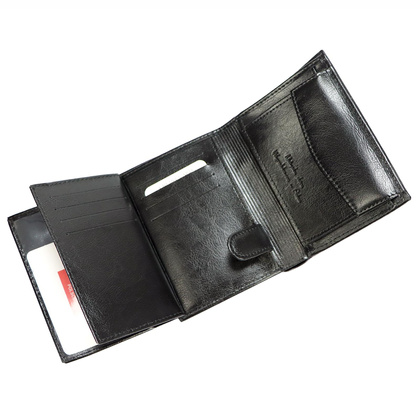 Portfel męski skórzany PELLUCCI 50 czarny