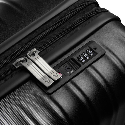 Mała kabinowa walizka RONCATO WAVE SPOT 419743 Czarna