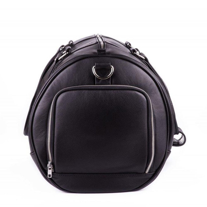 Torba podróżna skórzana KEMER SOLIER Brandon SL19 Czarna - min. zamówienie 20 / 50 / 100 szt.