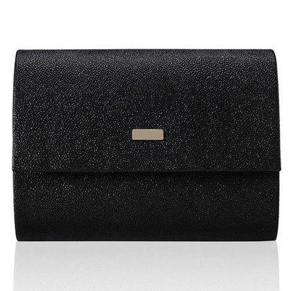 Torebka wizytowa damska KEMER SOLIER F14 Czarny Brokat - min. zamówienie 20 / 50 / 100 szt.