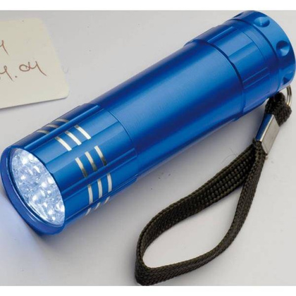 Latarka 9 LED MONTARGIS Niebieska