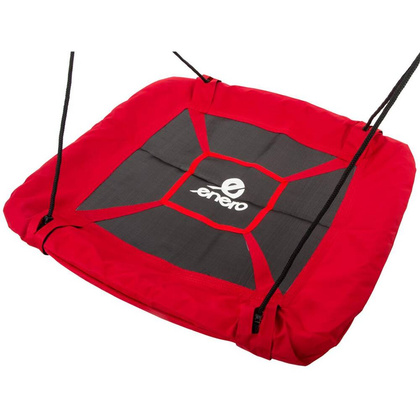 Huśtawka ogrodowa bocianie gniazdo 95x95cm czerwona