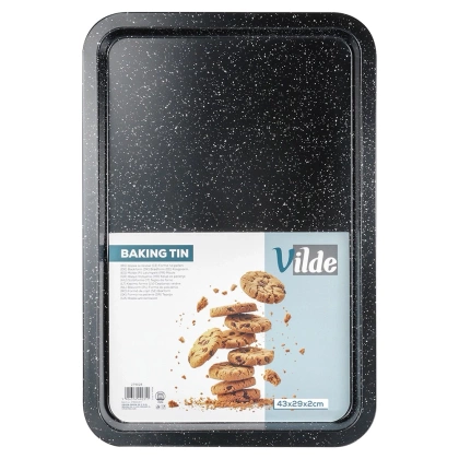 Blacha do pieczenia granitowa 43x29x2 cm