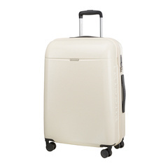 Średnia walizka PUCCINI VOYAGER 2.0 PC052B 0 Biała