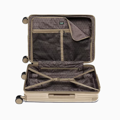 Średnia walizka PUCCINI DALLAS PC034B 6C Złota