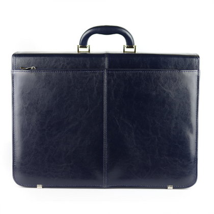 537 Teczka skórzana elegant - granat KEMER