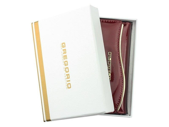 Portfel damski skórzany GREGORIO ZLF-108 Ciemny brąz