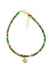 Bransoletka Kocie oko Gwiazdka 925