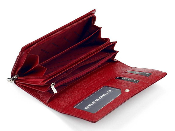 Portfel damski skórzany PELLUCCI PT-106 Niebieski