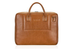 SKÓRZANA MĘSKA TORBA NA LAPTOPA SOLIER SL21 BELFAST - min. zamówienie 20 / 50 / 100 szt.