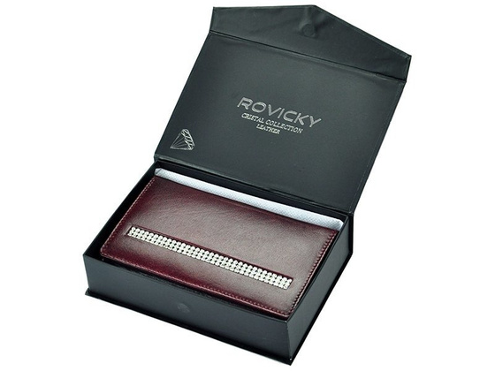 Portfel męski skórzany PELLUCCI CPR-007-CRY-BAR Czerwony