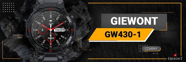 Smartwatch Giewont GW430-1 Czarny