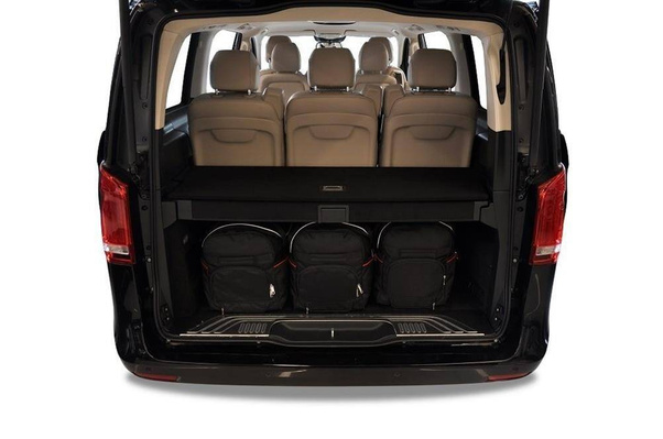 MERCEDES-BENZ KLASA V LONG 2015+ TORBY DO BAGAŻNIKA 7 SZT KJUST