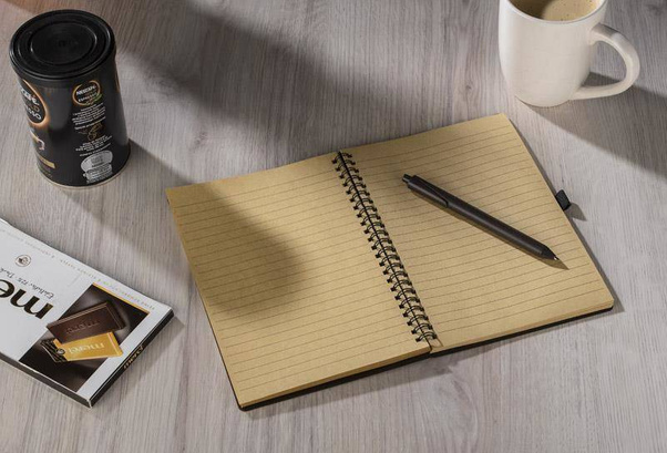 Notes kawowy KOPI A5 17857 Brązowy