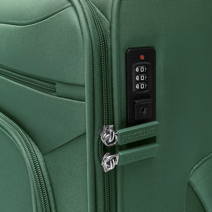 Mała kabinowa walizka PUCCINI KOS EM50255C 5 Zielona