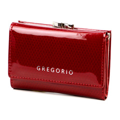 Portfel damski skórzany PELLUCCI CB-117 Czerwony