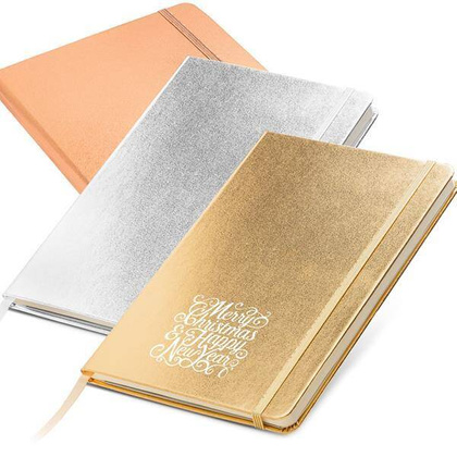 Notes A5 z błyszczącą okładką / Notelux