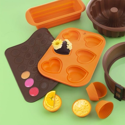 Mata silikonowa forma do pieczenia makaroników na makaroniki