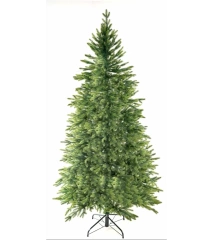 Choinka sztuczna PE10 150 cm FULL PE zielona jasne końcówki z metalowym stojakiem