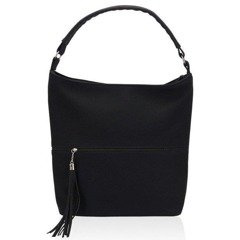 Torebka damska na ramię KEMER SOLIER ML10 Czarna - min. zamówienie 20 / 50 / 100 szt.