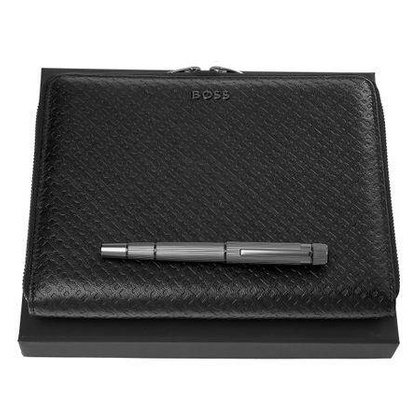 Zestaw upominkowy Hugo Boss teczka i pióro kulkowe - HSF4855D + HTM411A
