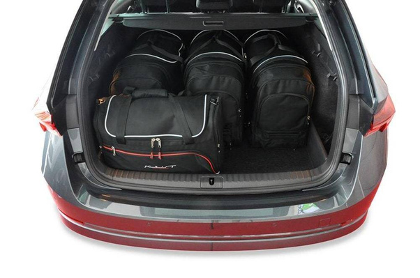 SKODA OCTAVIA KOMBI 2020+ TORBY DO BAGAŻNIKA 5 SZT KJUST