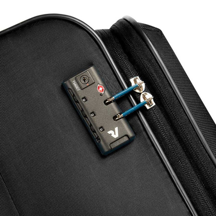 Duża walizka RONCATO CROSSLITE 414871 Czarna