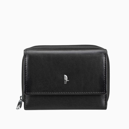 Portfel damski skórzany PUCCINI ROME CR1936 1 Czarny