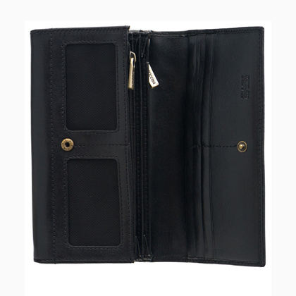 Portfel damski skórzany PUCCINI MURANO MU1944 1 Czarny