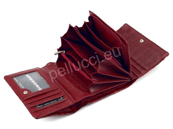 Portfel damski skórzany PELLUCCI FZ-112 Popiel