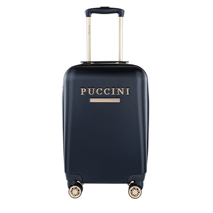 Mała kabinowa walizka PUCCINI LOS ANGELES ABS017C 1 Czarna