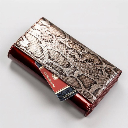 Duży portfel damski na zatrzask