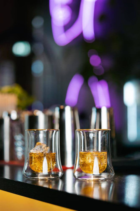 Komplet 2 szklanek niskich z podwójną ścianką Soho 240 ml 8920