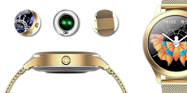 Damski SMARTWATCH G.Rossi SW014-4 Złoty