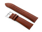 Pasek skórzany do zegarka W89 brąz - 20mm