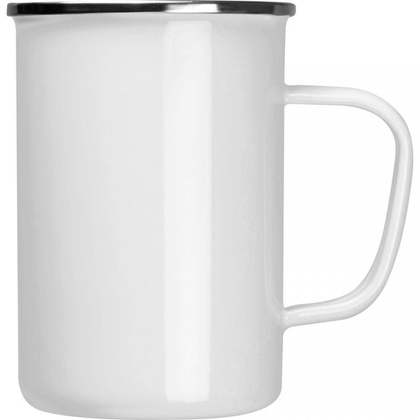 Kubek metalowy emaliowany 550 ml