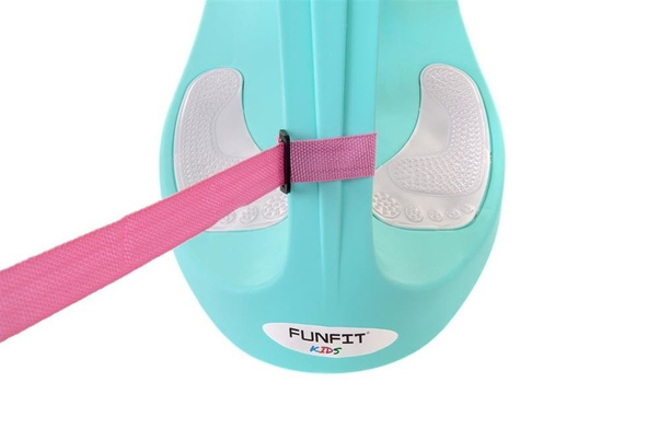 Jeździk Grawitacyjny FUNFIT KIDS ze świecącymi kołami LED Zielony