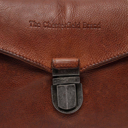 Torebka damska skórzana na ramię Koniak - min. zamówienie 20 / 50 / 100 szt.