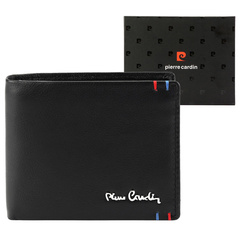 PORTFEL SKÓRZANY Pierre Cardin YS606 8825 czarny