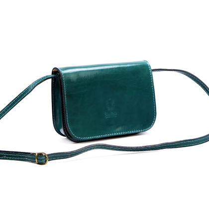 Torebka damska skórzana KEMER 46 Czerwona