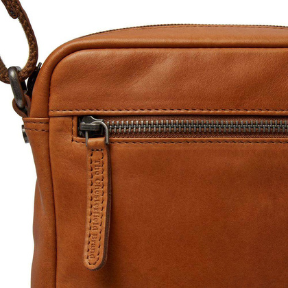 Torba na ramię skórzana Koniak - min. zamówienie 20 / 50 / 100 szt.