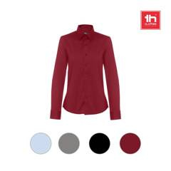 THC PARIS WOMEN. Popelinowa koszula z długim rękawem dla kobiet