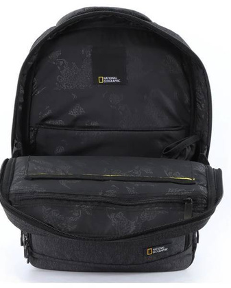 Plecak na laptopa 2-komorowy National Geographic PRO 710 Ciemny szary